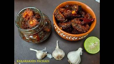 Spicy kakarakaya pickle – authentic South Indian bitter gourd pickle recipe